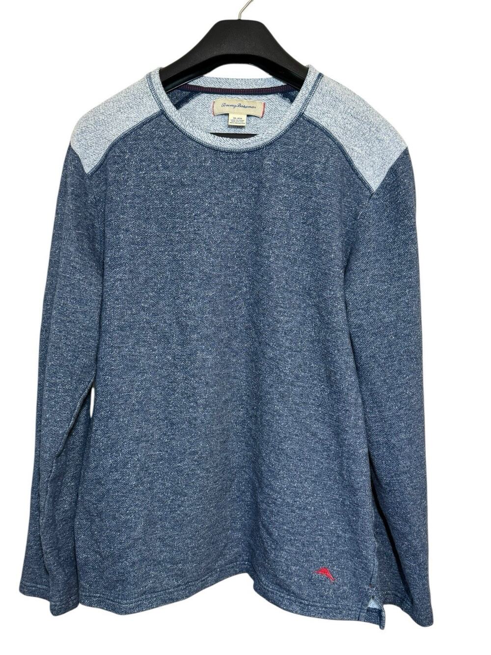 Tommy Bahama Men's Gray Crew Neck Pullover Sweatshirt Casual Chilly Size XL